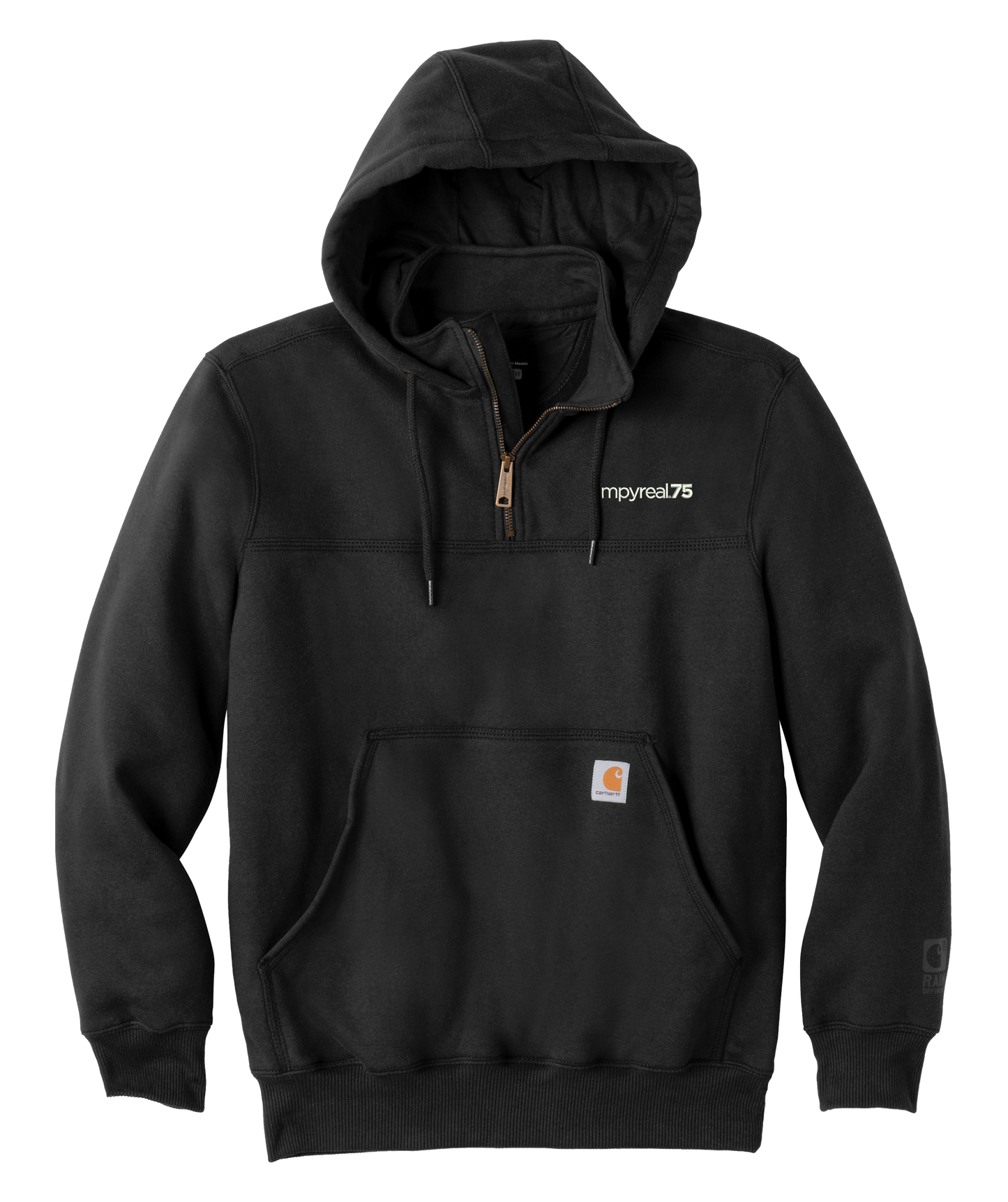 Carhartt ® Rain Defender ® Paxton Heavyweight Hooded Zip Mock Sweatshirt