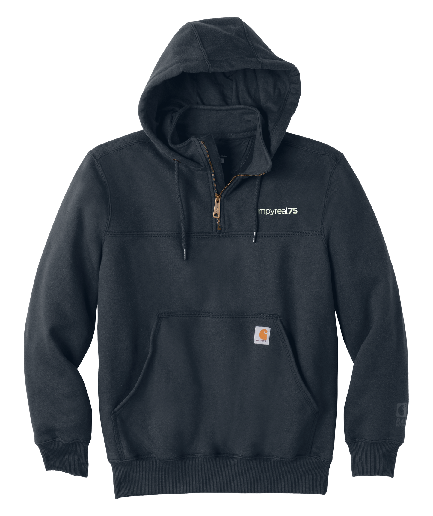 Carhartt ® Rain Defender ® Paxton Heavyweight Hooded Zip Mock Sweatshirt