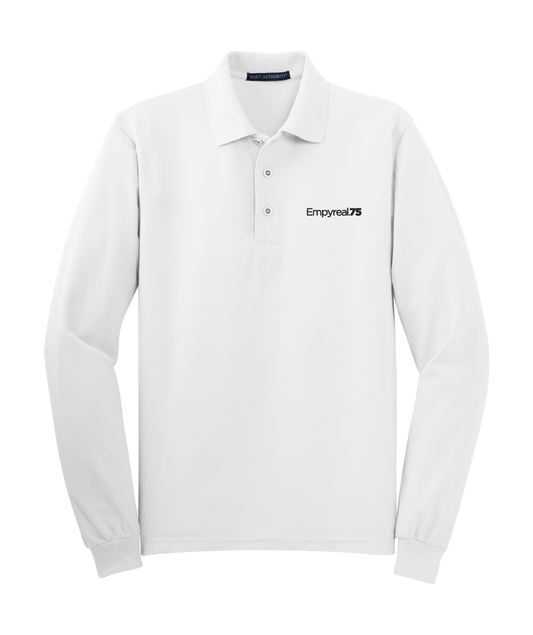 Port Authority® Silk Touch™ Long Sleeve Polo