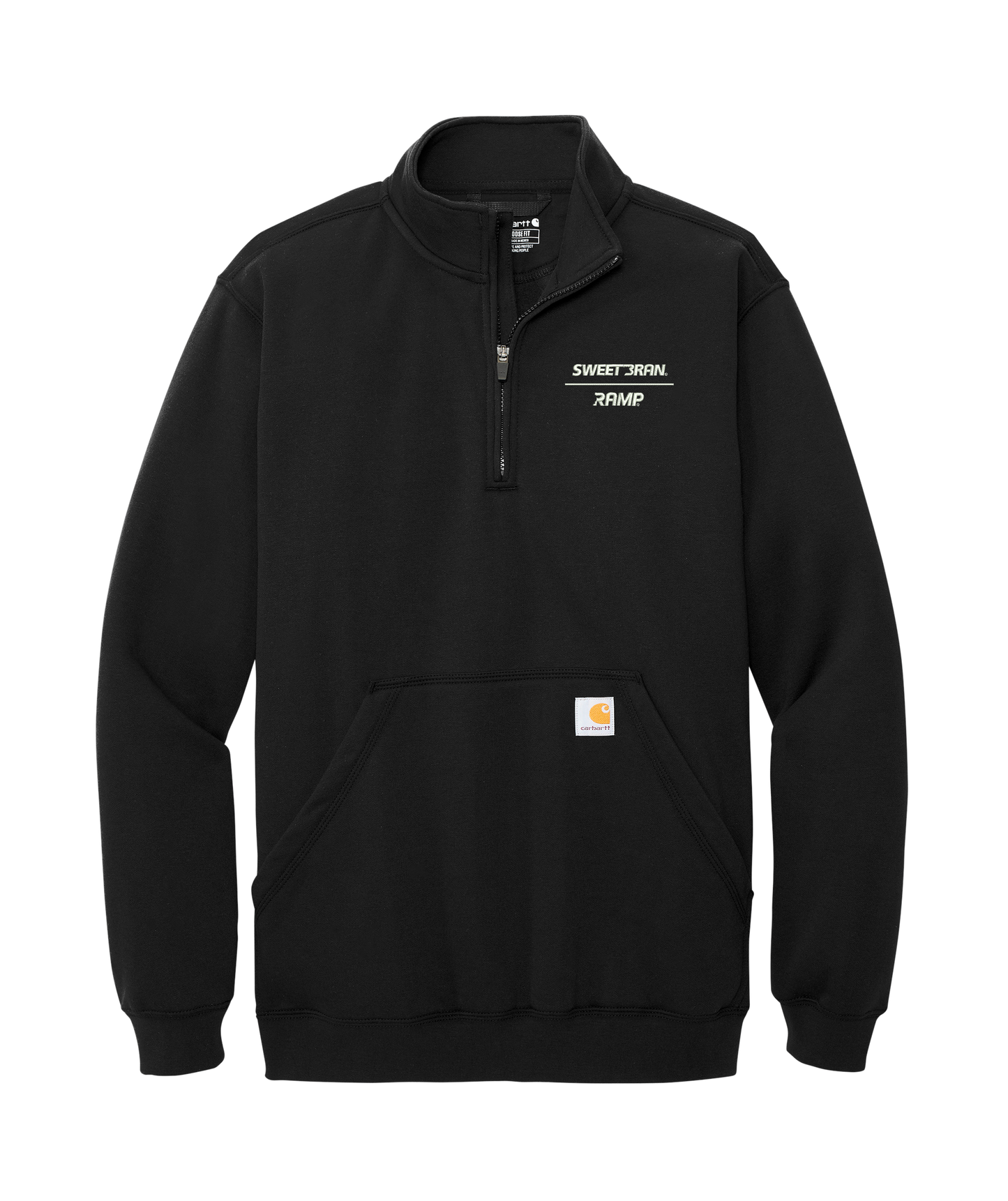 Carhartt® Midweight 1/4-Zip Mock Neck Sweatshirt