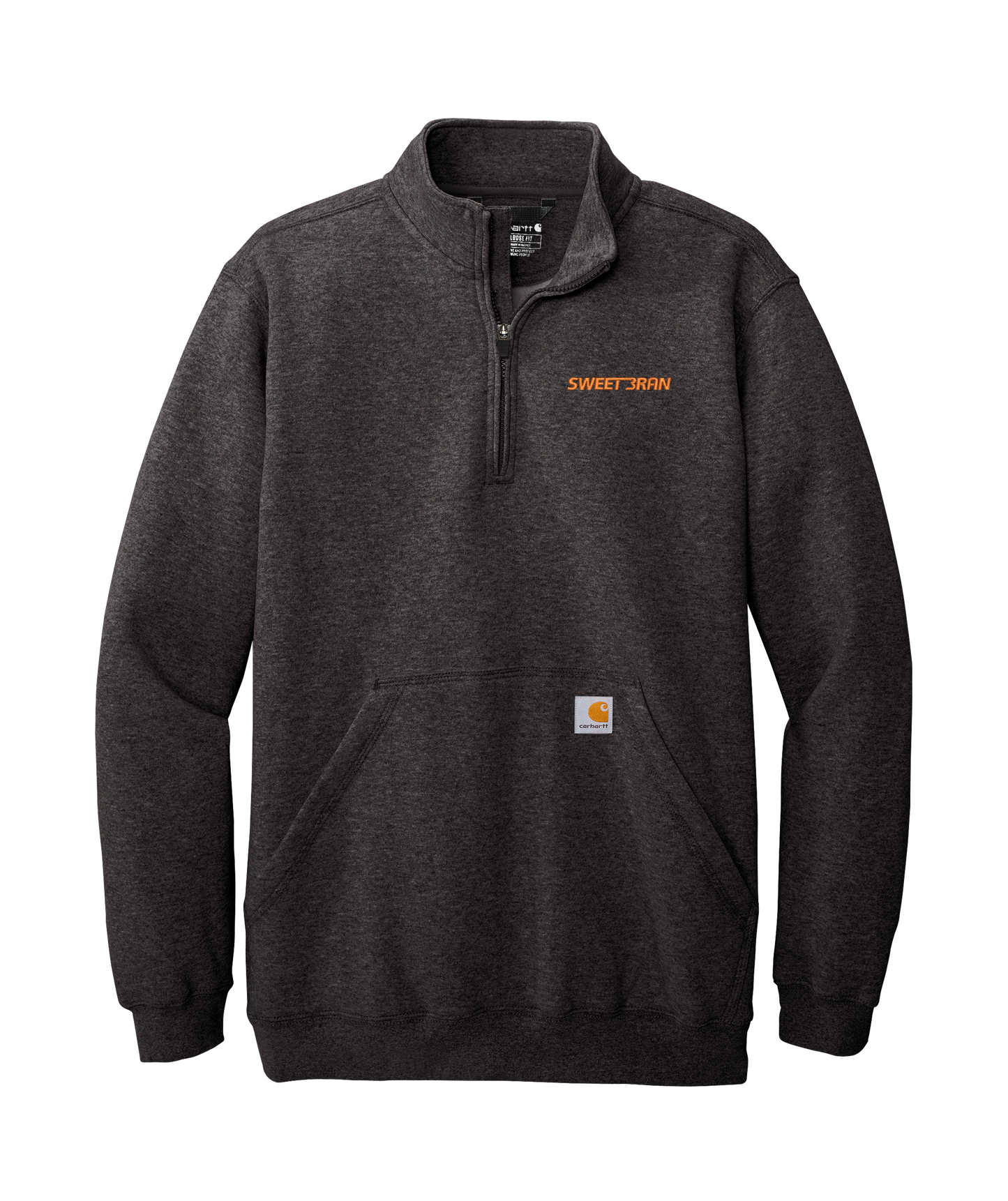 Carhartt® Midweight 1/4-Zip Mock Neck Sweatshirt