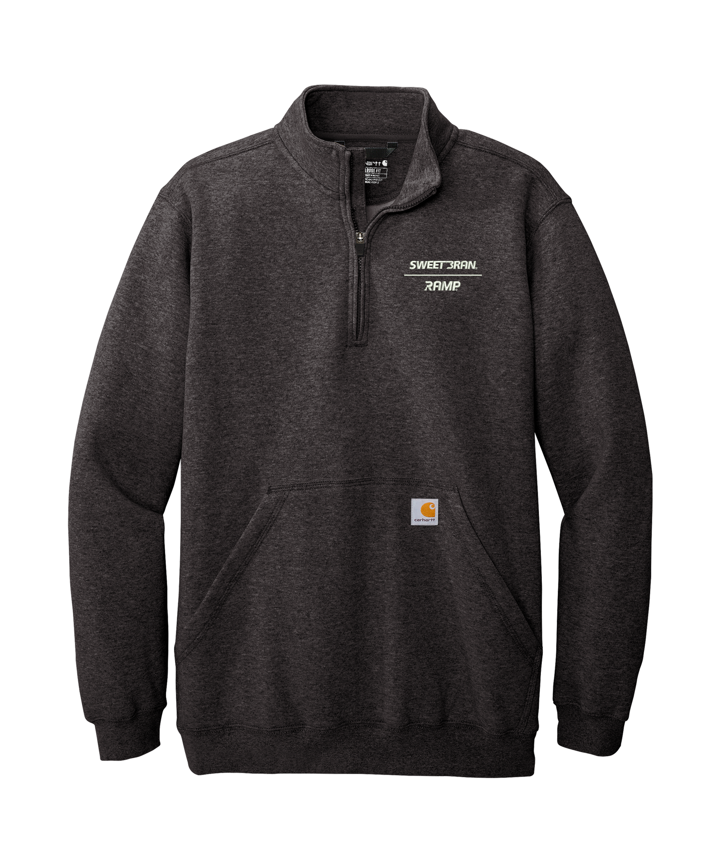 Carhartt® Midweight 1/4-Zip Mock Neck Sweatshirt