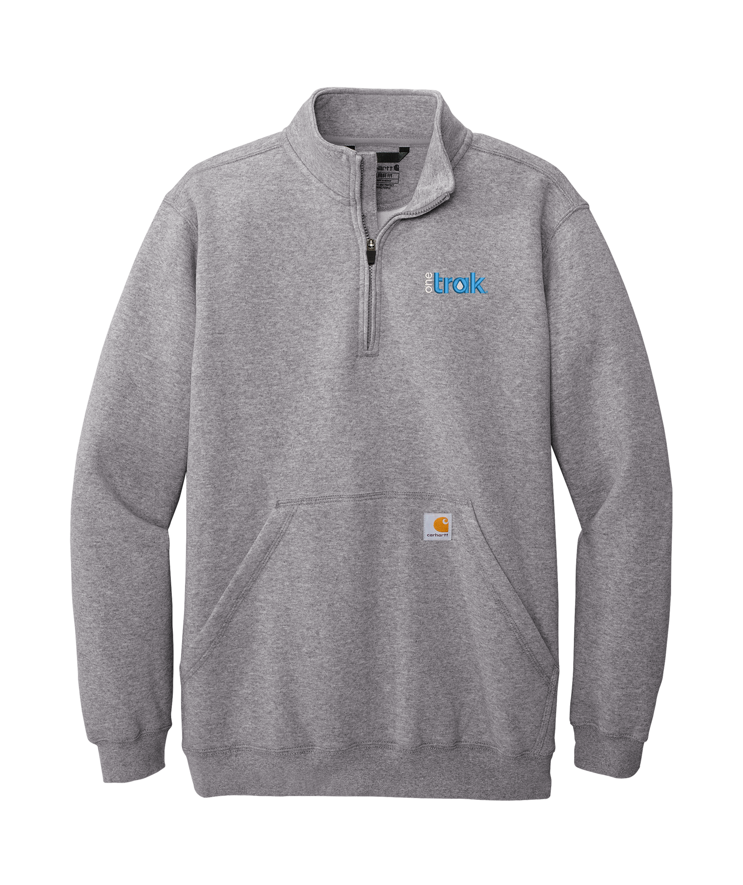 Carhartt® Midweight 1/4-Zip Mock Neck Sweatshirt