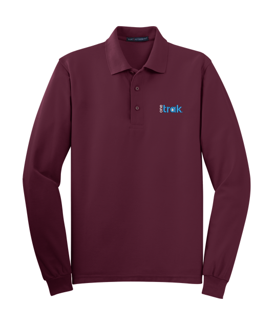 Port Authority® Silk Touch™ Long Sleeve Polo