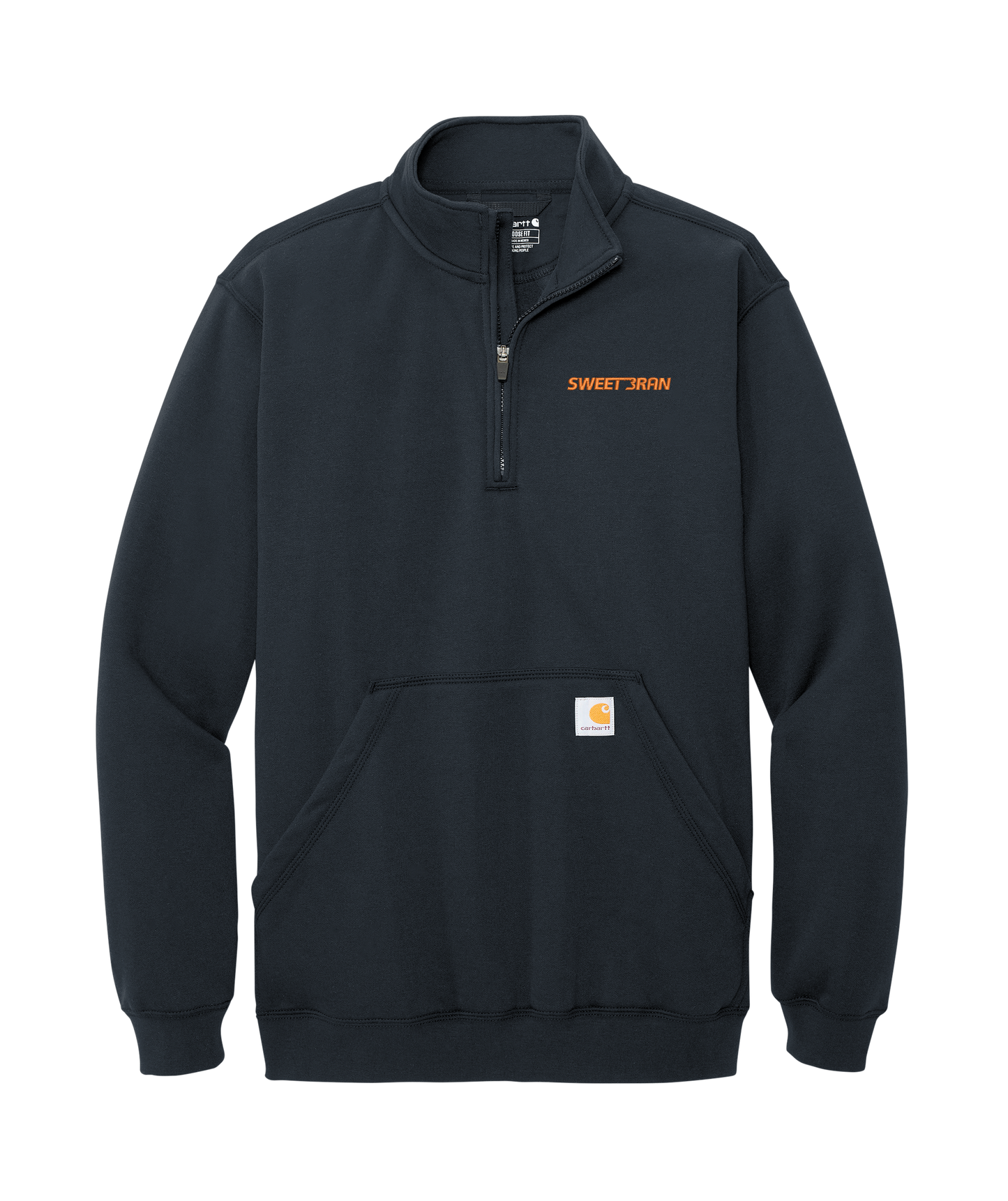 Carhartt® Midweight 1/4-Zip Mock Neck Sweatshirt