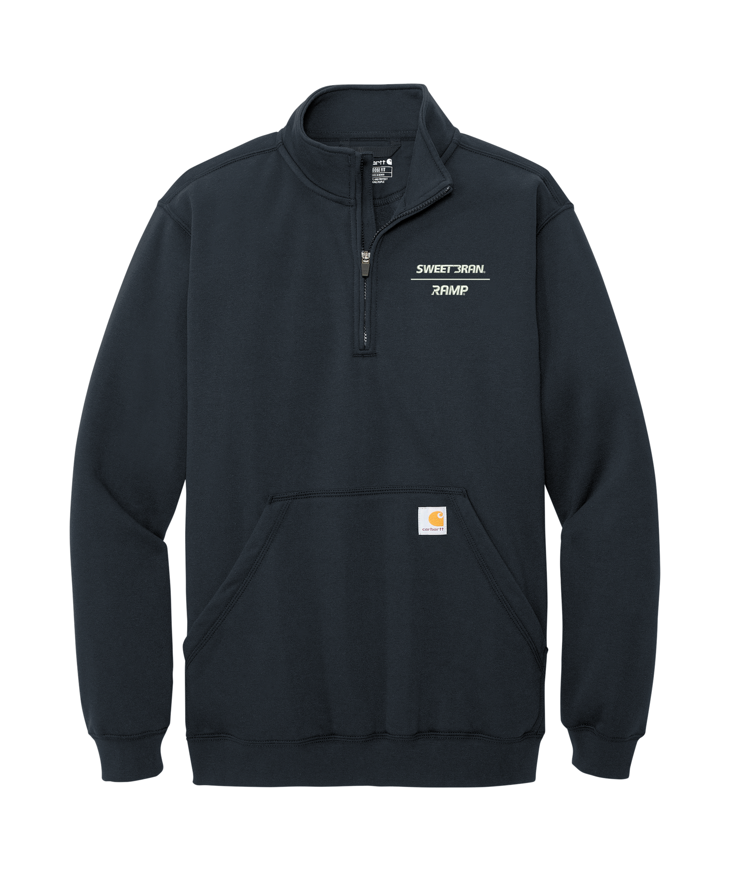 Carhartt® Midweight 1/4-Zip Mock Neck Sweatshirt